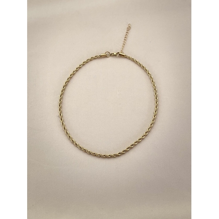 LUMINA ROPE – שרשרת זהב שזורה