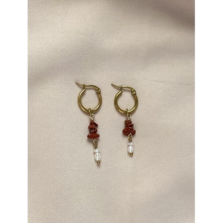 עגילי Terra Pearl