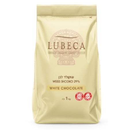 שוקולד לובקה לבן 30%