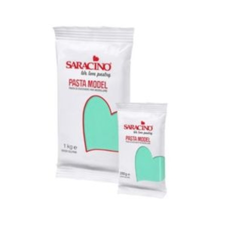 בצק סוכר סרנצ'ינו טורקיז 1 ק