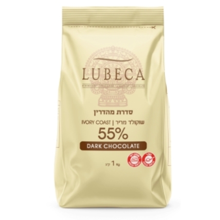 שוקולד לובקה מריר 55%