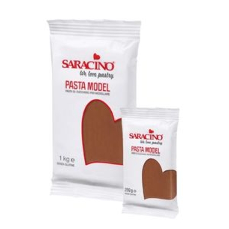 בצק סוכר סרנצ'ינו חום 1 ק