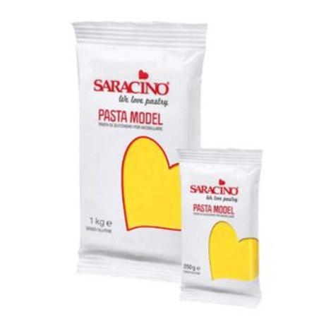 בצק סוכר סרנצ'ינו צהוב 1 ק