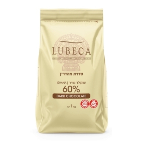 שוקולד לובקה מריר 60%