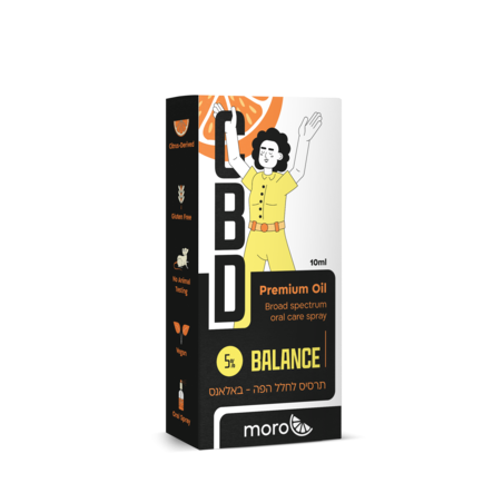 שמן מורו באלאנס - CBD 5%