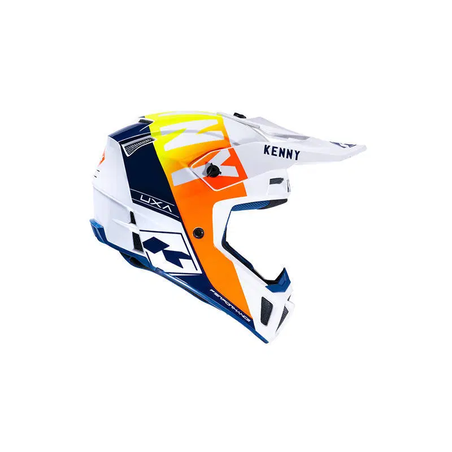 קסדת שטח kenny performance כחול כתום