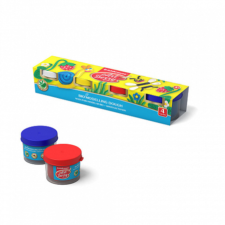 ARTBERRY פלסטלינה 4 צבעים *35 גר