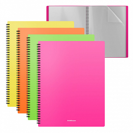 תיק פייל 20 ספירל מט ניון