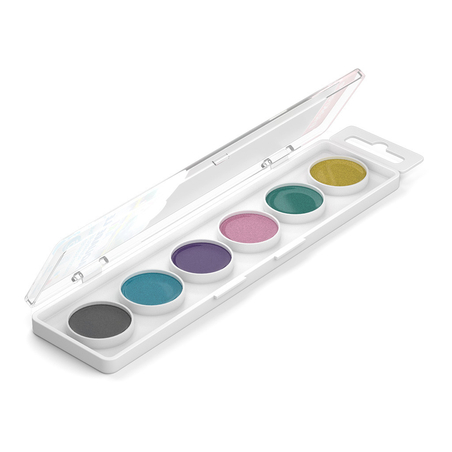 צבעי מים 6 צבעים PEARL