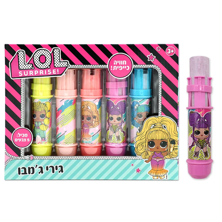 סט 5 גירי ג'מבו LOL