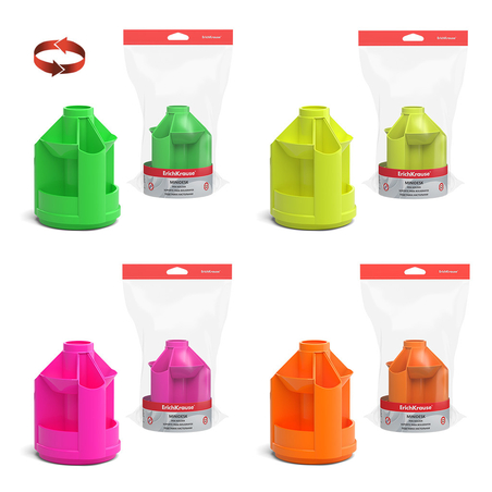 מעמד עטים MINI DESK ניון מעורב