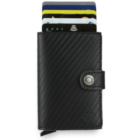 ארנק עור שולף כרטיסים