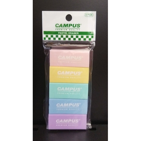 מחק פסטל 5X מלבן קמפוס