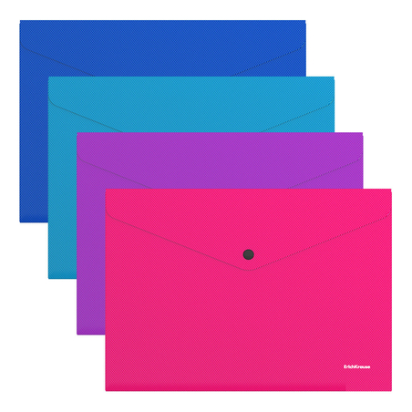 תיק הגשה A4 DIAGONAL VIVID מעורב צבעים