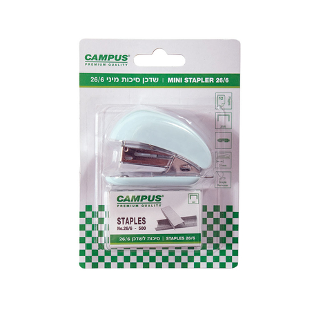 מהדק 26 מיני פסטל קמפוס