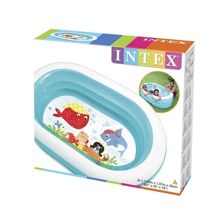 בריכה מלבנית אובלית 163X107X46 ק-6 57482