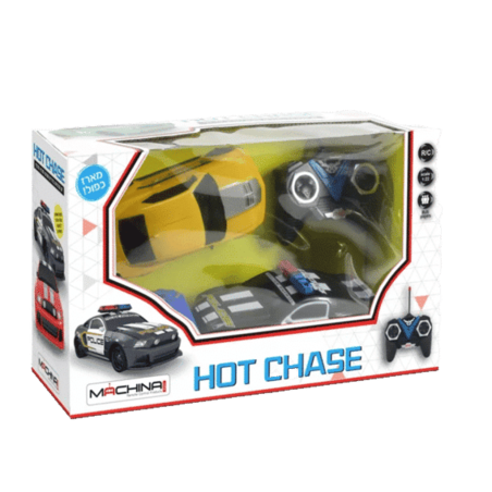 זוג מכוניות בתדרים שונים 1:22 HOT CHASE