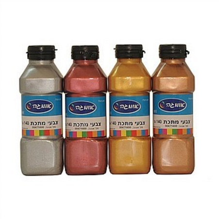 סט גואש מתכת מטאלי