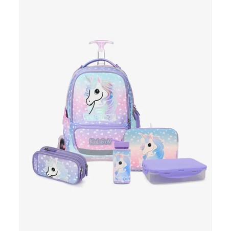 מארז X-Fix trolley Unicorn לילך