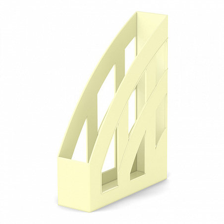 מעמד קלסרים 7.5 סמ פסטל צהוב