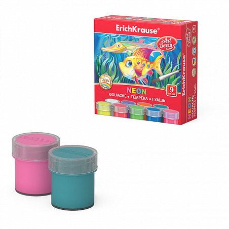 ARTBERRY גואש 9 צבעים *20 מ