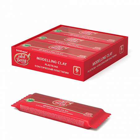 אדום פלסטלינה עם אלווירה 150 גר ARTBERRY