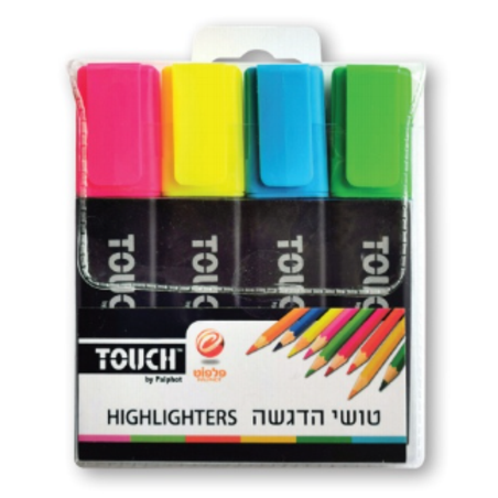 מרקר סט 4 יח טאצ'