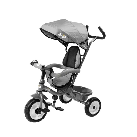 תלת אופן דילוקס JUNIOR l אפור