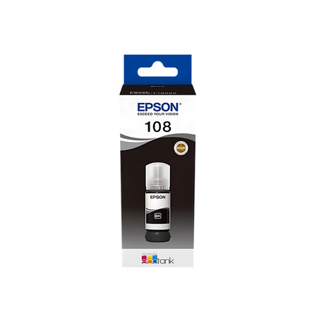 בקבוק דיו 108 EcoTank bottle למדפסת פוטו