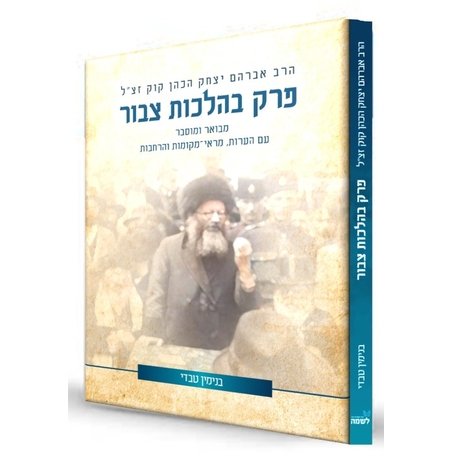 מאמר פרק בהלכות ציבור -הרב בינימין טאבדי