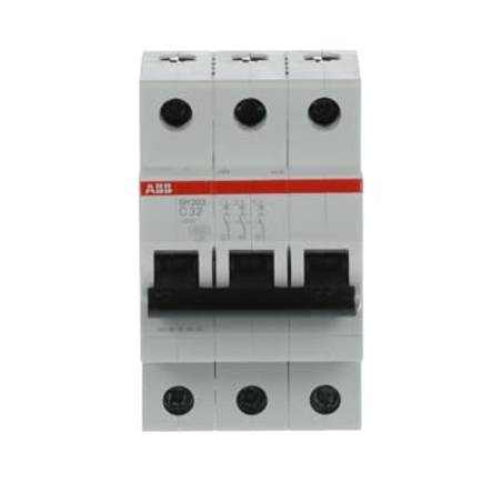 חצי אוטמט תלת פאזי 6KA ABB C32 סדרת SH203