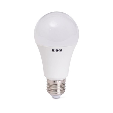 נורת ליבון לד לבנה E27 12W אור קר 6500K NISKO