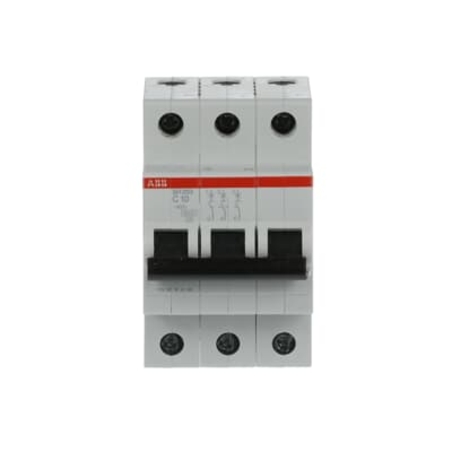 חצי אוטמט תלת פאזי 6KA ABB C10 סדרת SH203