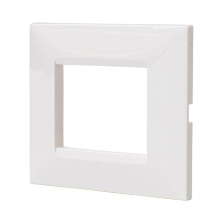 מסגרת 3 מודול צבע לבן ניסקו סוויץ