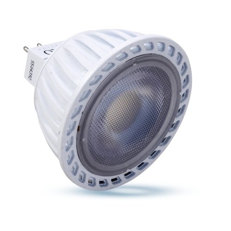 נורת דקרויקה לבנה 30° GU5.3 6W אור חם/קר NISKO