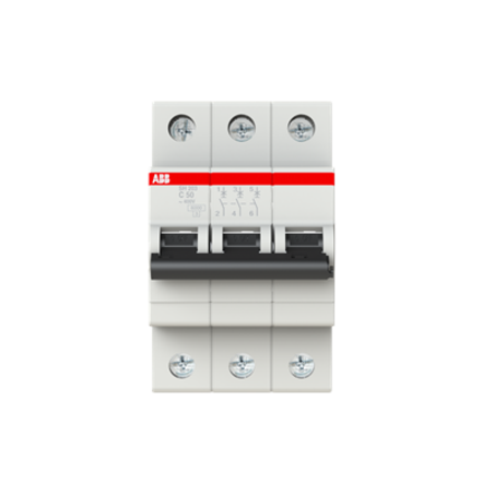 חצי אוטמט תלת פאזי 6KA ABB C50 סדרת SH203