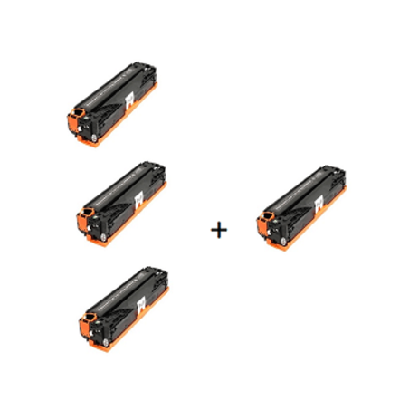 3 טונרים תואמים canon crg728 + טונר נוסף חינם!