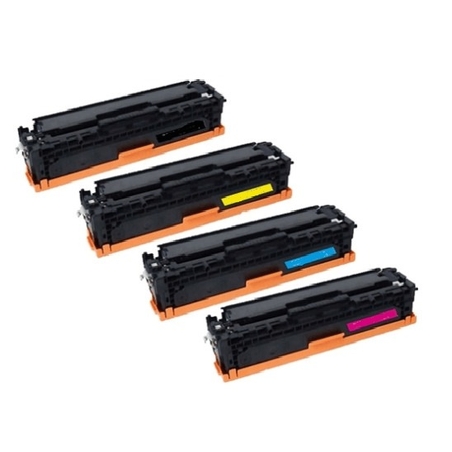 סט 4 טונרים תואמים CANON CRG054 BK/C/Y/M