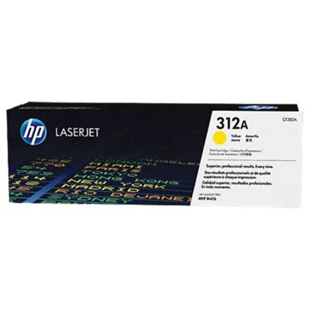 טונר צהוב מקורי hp 312a cf382a