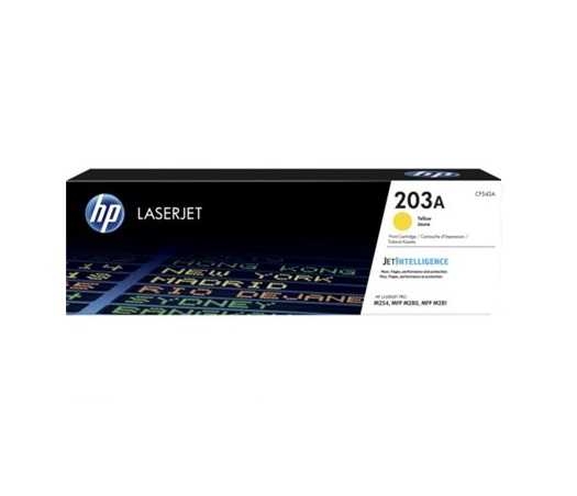 טונר צהוב מקורי hp 203a cf542a yellow