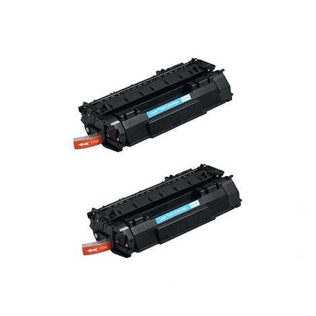 קנה 2 טונרים תואמים HP 53X / Q7553X במחיר מבצע!
