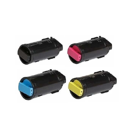 סט 4 טונרים מקוריים XEROX C500/C505 BK/C/M/Y