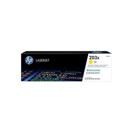 טונר צהוב מקורי hp 203x cf542x yellow