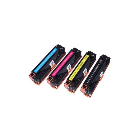 סט טונרים תואמים hp 304a cc530a/cc531a/cc532a/cc533a