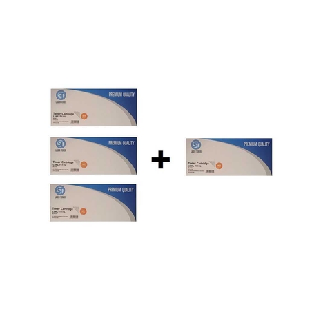 3 טונרים תואמים samsung mltd111L 2K + טונר נוסף חינם