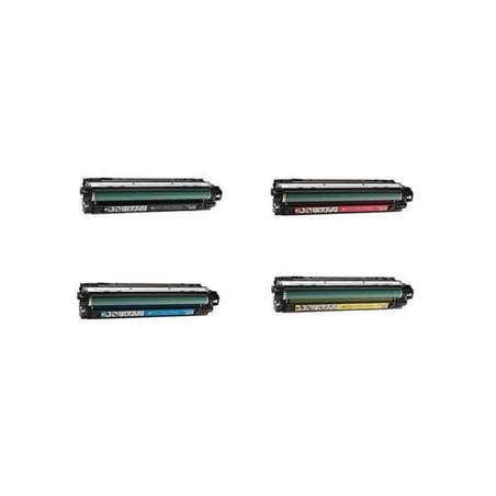 סט טונרים תואמים HP 650A CE270A/CE271A/CE272A/CE273A
