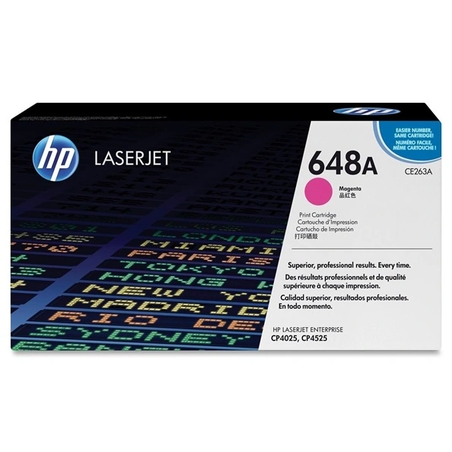טונר אדום מקורי HP 648A CE263A