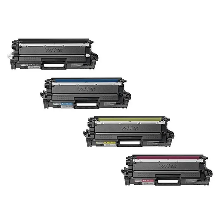 סט טונרים מקוריים brother tn821xxl bk/c/m/y