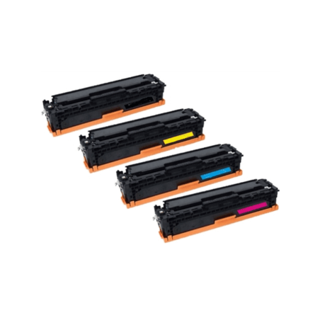 סט טונרים תואמים hp 201x cf400x/cf401x/cf402x/cf403x