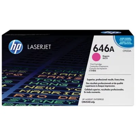 טונר אדום MAGENTA מקורי HP 646A CF033A